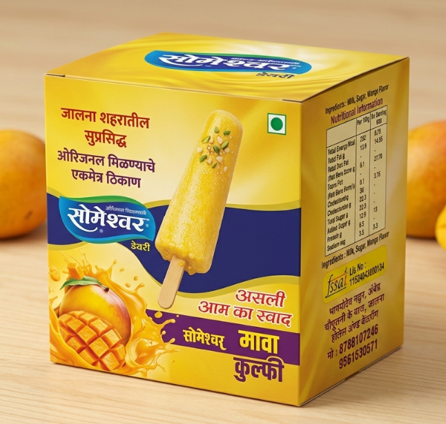Someshwar Mawa Kulfi – असली आम का स्वाद